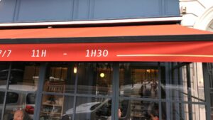 Un store banne